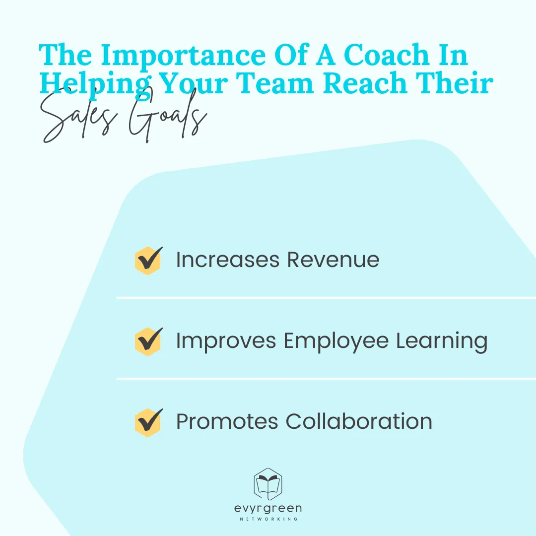The Importance Of A Coach In Helping Your Team Reach Their Sales Goals