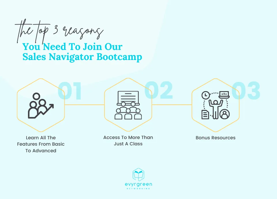The Top 3 Reasons You Need To Join Our Sales Navigator Bootcamp