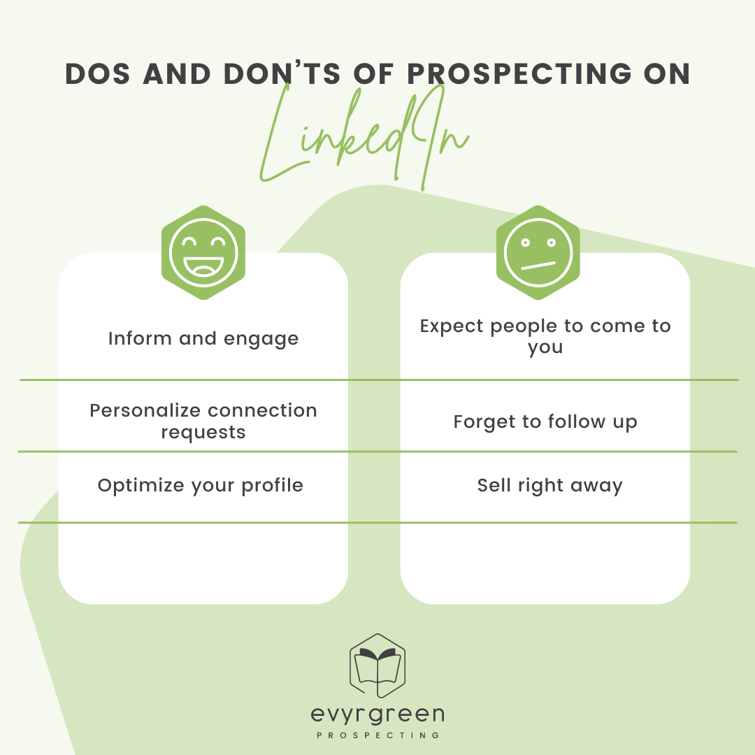 Prospecting on LinkedIn