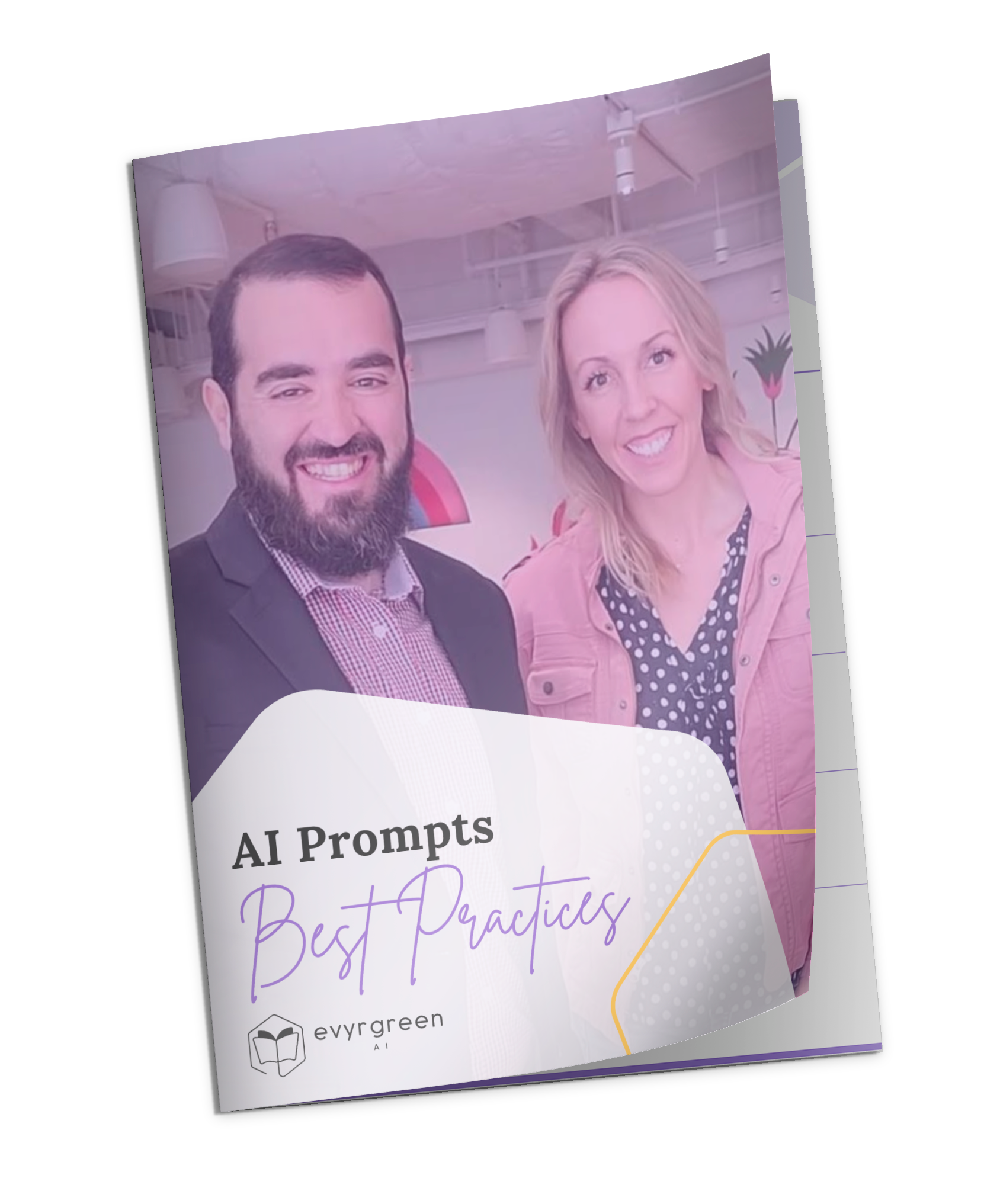 AI Prompts Best Practices LinkedIn Lead Magnet Ads Design Flip Book