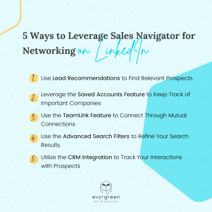 5 Ways to Leverage Sales Navigator for Networking on LinkedIn