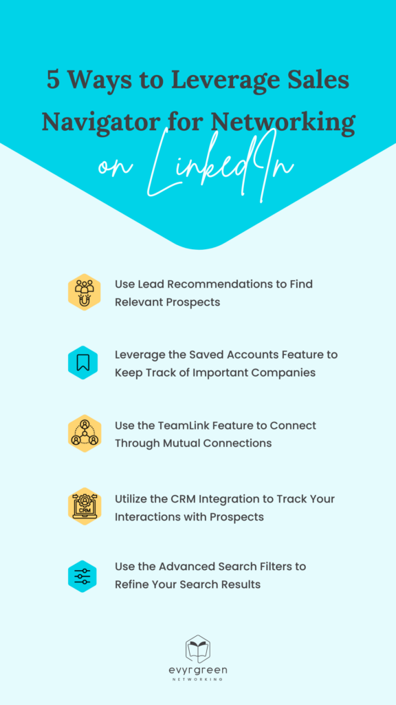 Mobile 5 Ways to Leverage Sales Navigator for Networking on LinkedIn