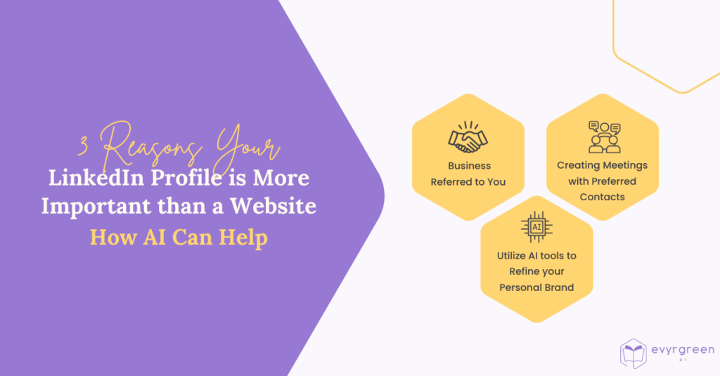 Desktop Why your LinkedIn profile is more important than a website how AI can help